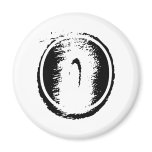 Alphabet Soup - O Fridge Magnet