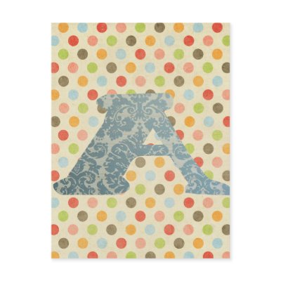 Alphabet Template Post Card by shayshaylahfah