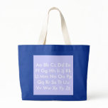 Alphabet Tote bags
