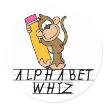 Alphabet Whiz Sticker