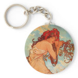 Alphons Mucha  Summer Keychains