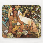 Alphonse (Alfons) Mucha - Art Nouveau - Manhood mousepads