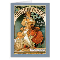 Alphonse (Alfons) Mucha Chocolat Ideal Cards