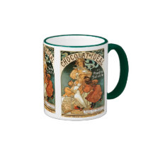 Alphonse (Alfons) Mucha Chocolat Ideal Coffee Mug