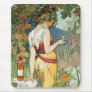 Alphonse (Alfons) Mucha: Cognac - Art Nouveau Mouse Pads