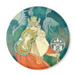 Alphonse Maria Mucha ~ Art Nouveau Magnets