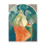 Alphonse Maria Mucha ~ Art Nouveau Post Card