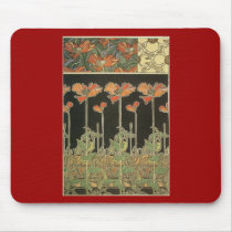 Alphonse Maria Mucha ~ Decoratifs Mouse Pads