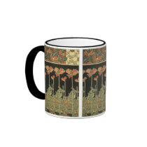 Alphonse Maria Mucha ~ Decoratifs Coffee Mug