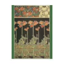 Alphonse Maria Mucha ~ Decoratifs Postcards