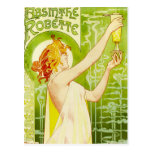 Alphonse Mucha Absinthe Robette Postcard