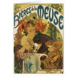 Alphonse Mucha - Bieres de la Muse Cards
