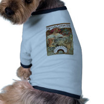Alphonse Mucha Biscuits Lefevre Utile Dog Tee