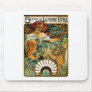 Alphonse Mucha Biscuits LeFevre Utile Mouse Pads