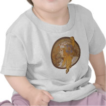 Alphonse Mucha ~ Byzantine Head: The Blonde T-shirt