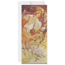Alphonse Mucha Chocolat Custom Invite