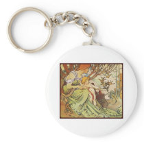 alphonse mucha chocolat mexicain keychains
