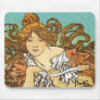 Alphonse Mucha - Cycles Perfecta Mousepads