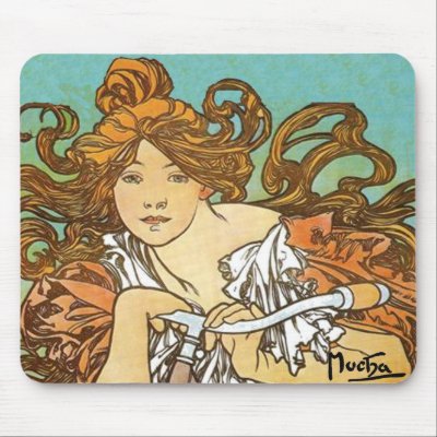 Alphonse Mucha - Cycles Perfecta by MasterpieceArt