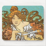 Alphonse Mucha - Cycles Perfecta mousepads