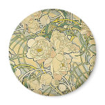 Alphonse Mucha - Flowers Magnets