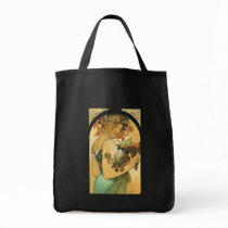 Alphonse Mucha ~ Fruit ( 1897 ) Art Nouveau Bag
