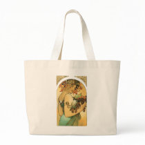 Alphonse Mucha ~ Fruit ( 1897 ) Tote Bag