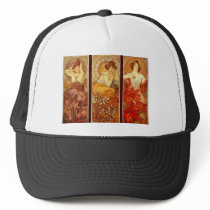 Alphonse Mucha Hats