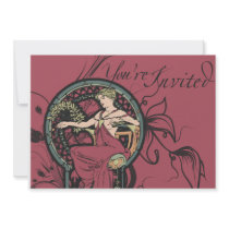 Alphonse Mucha Invites