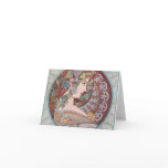 Alphonse Mucha Ivy Art Nouveau Note Cards Foldover