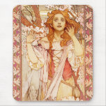 Alphonse Mucha Joan of Arc Mouse Pad