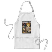 Alphonse Mucha- Lance Parfum "Rodo" - Perfume Ad Aprons