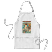 Alphonse Mucha Monaco, Monte-Carlo, 1897 Apron