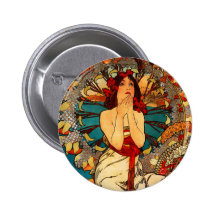 Alphonse Mucha Monte Carlo Button