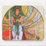 Alphonse Mucha Peacock art Mousepads