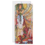 Alphonse Mucha Peacock art rack cards