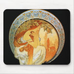 Alphonse Mucha - Poetry mousepads