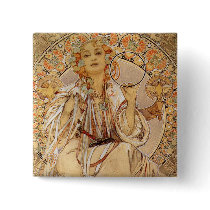 Alphonse Mucha - Slavia Buttons