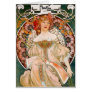 Alphonse Mucha - Spring Greeting Card