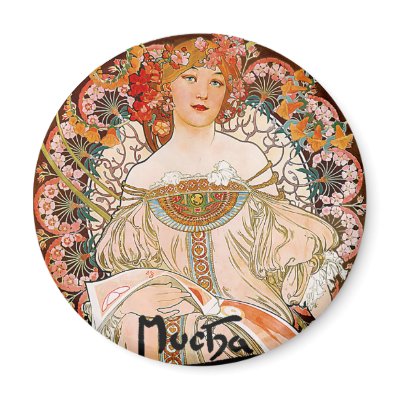 Alphonse Mucha - Spring by MasterpieceArt