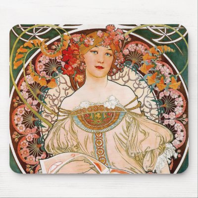 Alphonse Mucha - Spring by MasterpieceArt