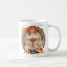 Alphonse Mucha - Spring Mug