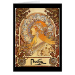 Alphonse Mucha - Zodiac Card