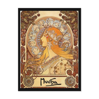 Alphonse Mucha - Zodiac Post Cards by MasterpieceArt
