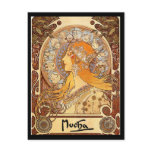 Alphonse Mucha - Zodiac Post Cards