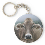 Alpine cow keyring