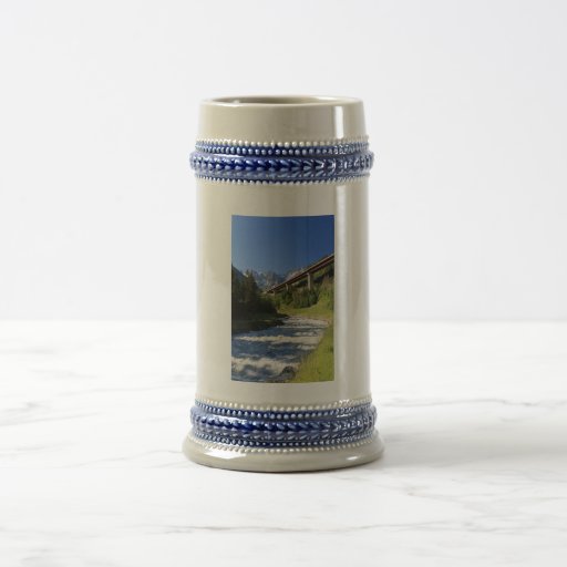 Alpine highway coffee mug