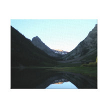 Alpine Lake 2 Canvas Print