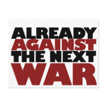 Already Against the next War Postcard