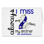 ALS Always I Miss My Brother 3 Greeting Card